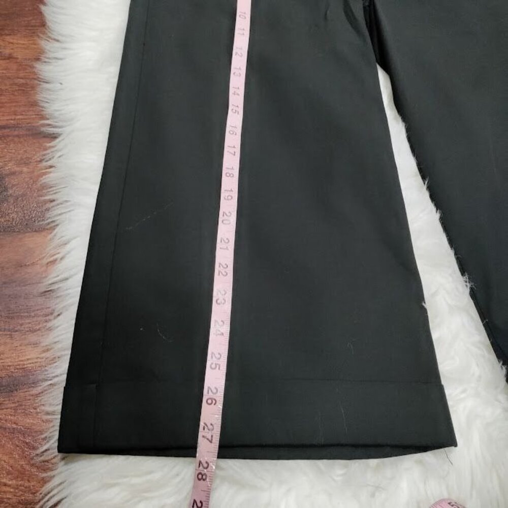 The Limited Cassidy Fit Classic Black Wide Leg Cropped Pants Women's Size 4 - Picture 7 of 10